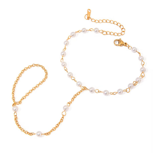 Perla Orbit Hand Chain
