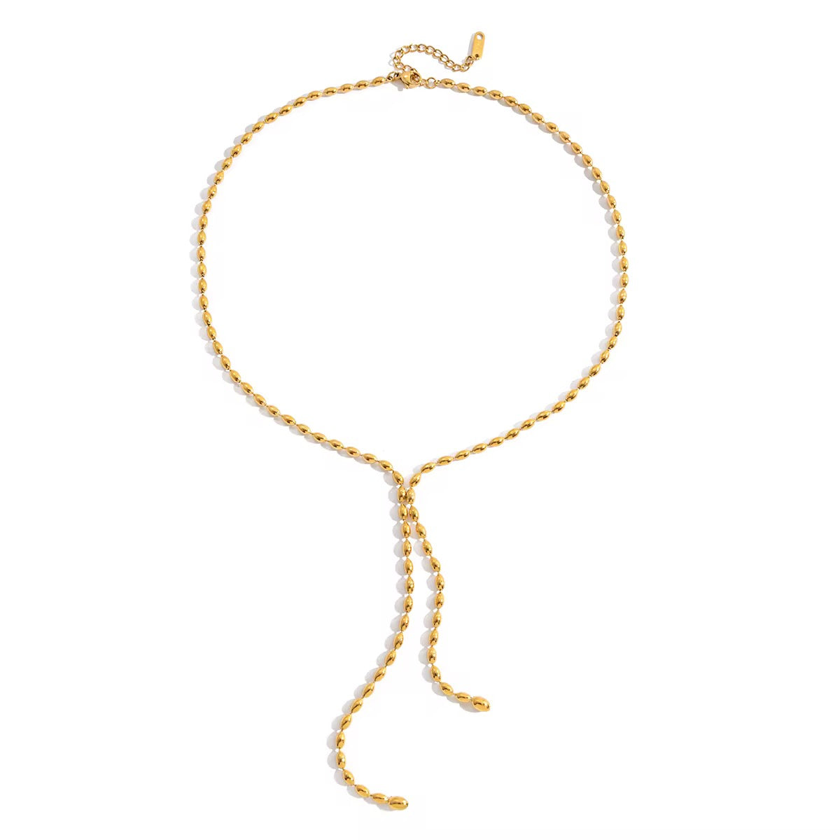 Lumière Tassel Y Necklace