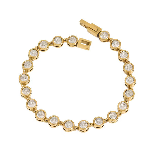 Lumina Round Tennis Bracelet
