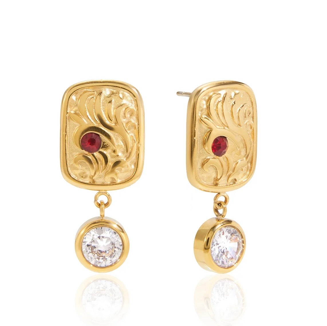 Aurelia Ancient Coin Earrings