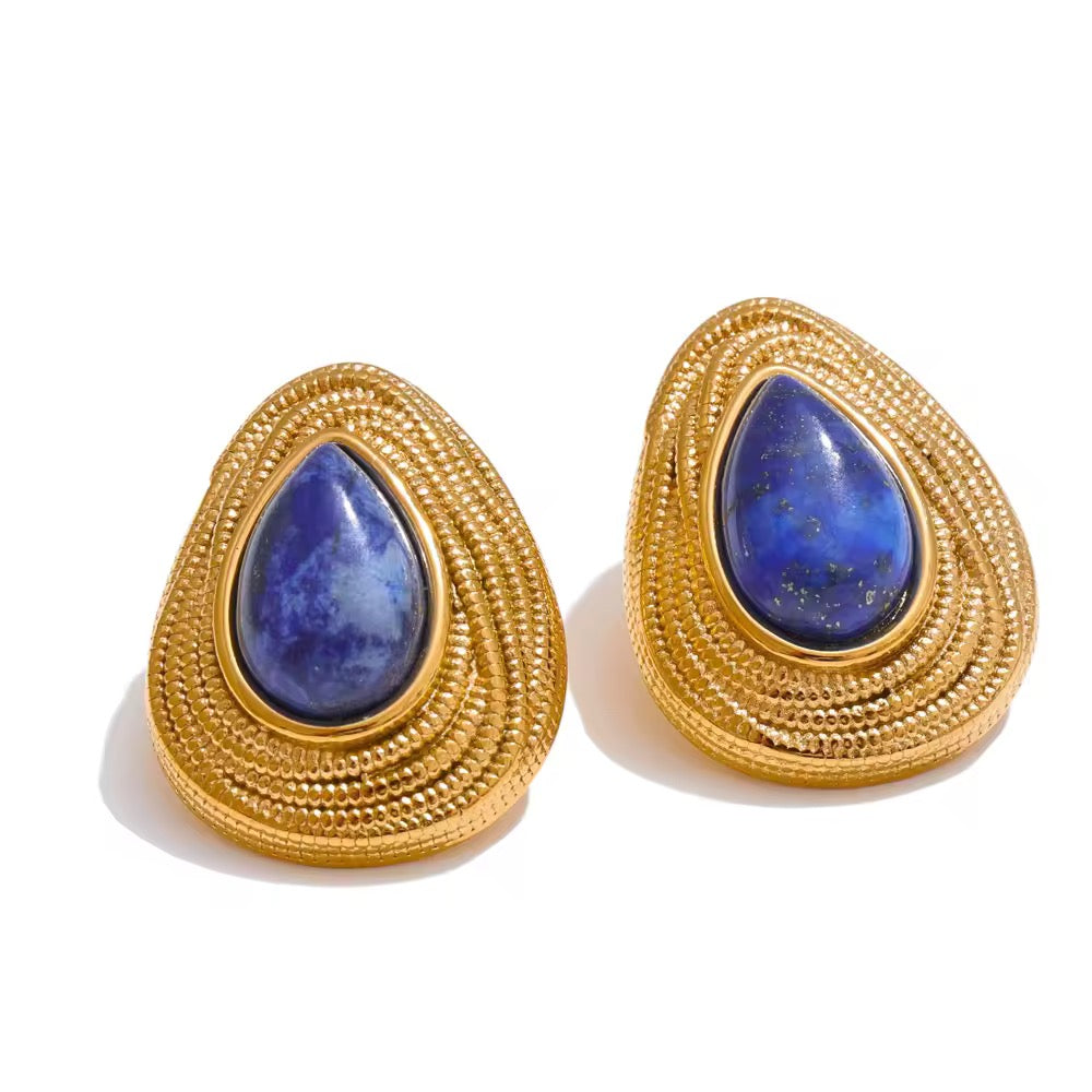 Cobalt Muse Studs