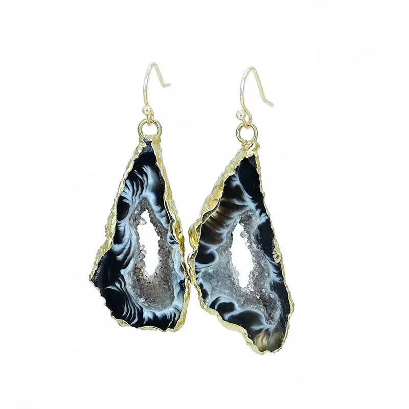 The Wild Agate Drop Earrings