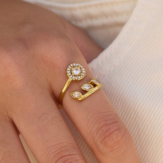 Celestine Spiral Ring💫