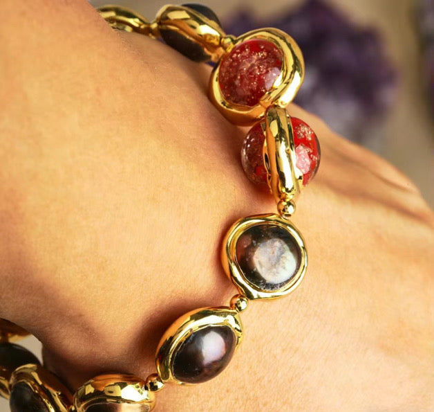 Noire Ember Statement Necklace