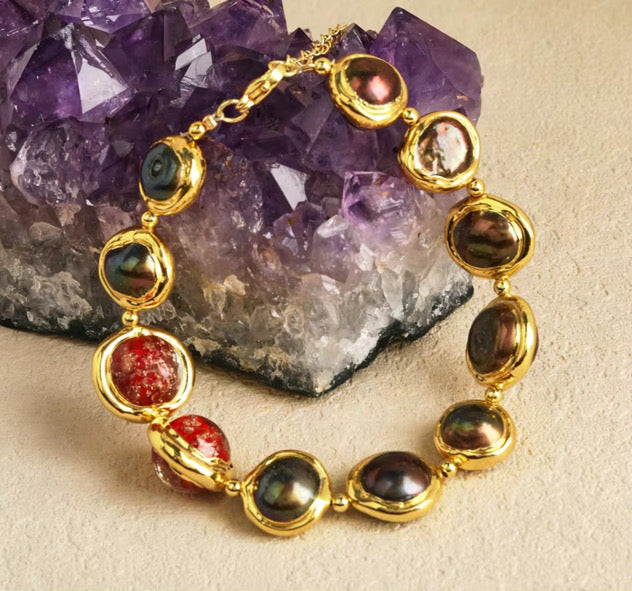 Noire Ember Statement Necklace