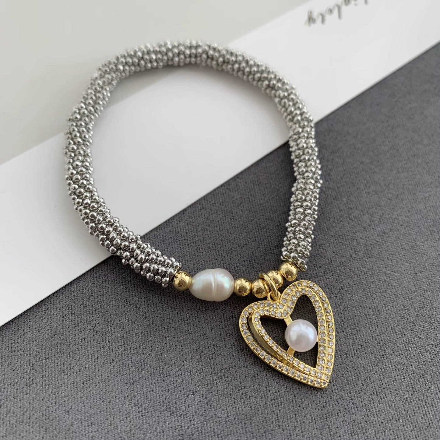 💎 “Celeste Heart” Bracelet