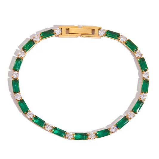 Emerald Illusion Bracelet