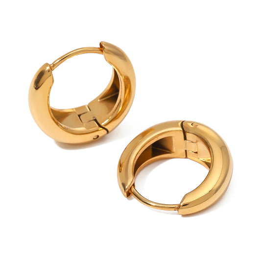 Golden Hour - Classic Hoops in Gold (1.72cm)