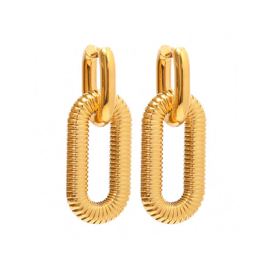 Double Hoop Earrings - Vintage - Inspired Fashion Jewelry